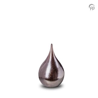 Urnenatelier Schoonhoven Kleine keramische keepsake teardrop urn - KU 512 K