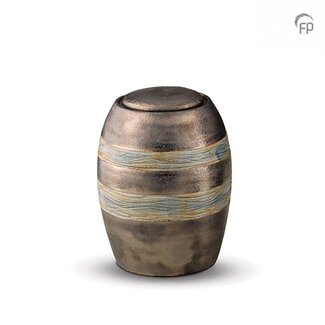 Pottery Bonny Keramische medium urn metallic