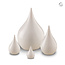 Kleine keramische keepsake teardrop urn - KU 516 K