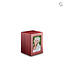 MDF houten Urn met foto - rood - MPG 002 Medium