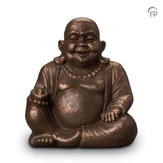 Geert Kunen UGK 042 B Keramische urn brons Boeddha