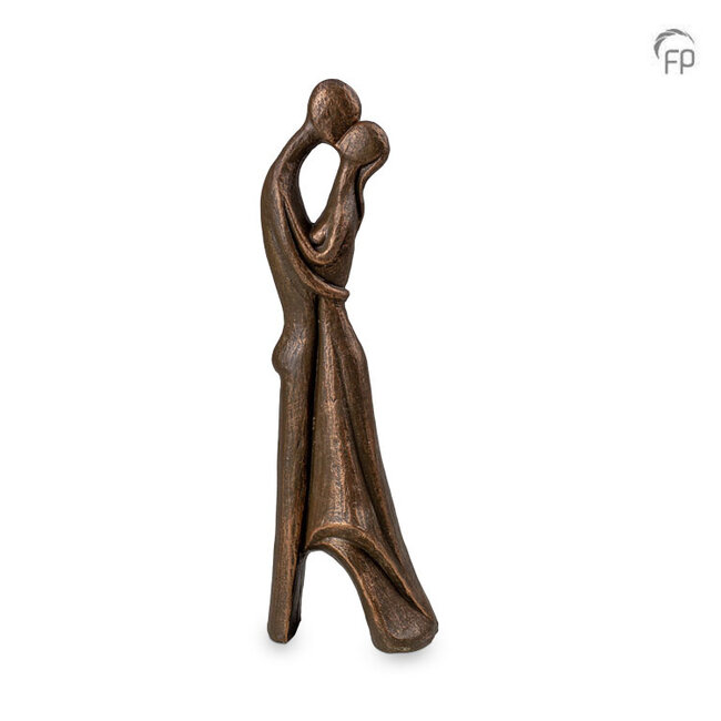 UGK 502 Keramische urn brons - Love and Faith