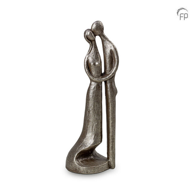 Keramische urn zilver - Space between our love
