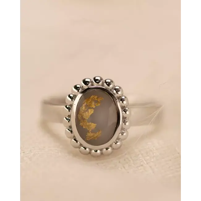 Ovale parelrand asring