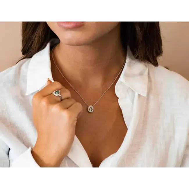 Traan asring met parelrand