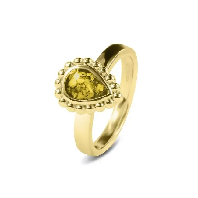 Traan asring met parelrand