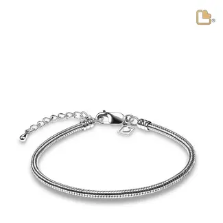 LoveUrns Armband 23,5 cm zilver