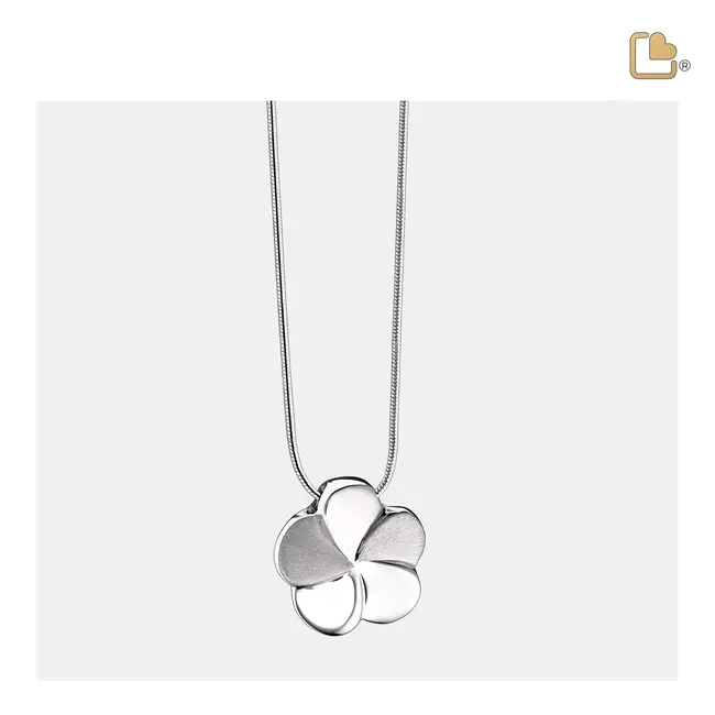 Bloem ashanger Zilverkleurig