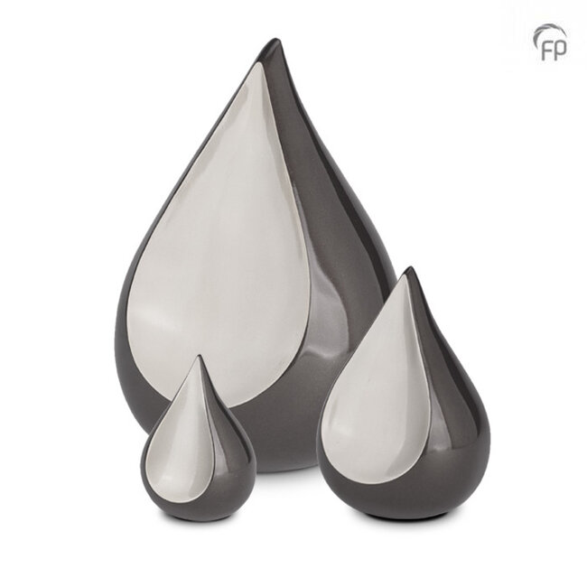 FPU 102 Metaal urn Teardrop - personaliseren
