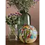 Kristalglazen urn Elan-line 4 liter bloemenveld