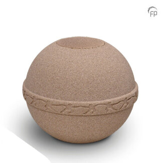 GreenLeave Biologische urn Samsara - zandbruin