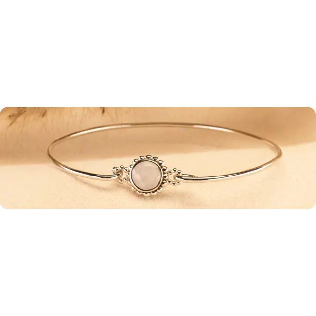 Armband dames as ' bubble bangle'