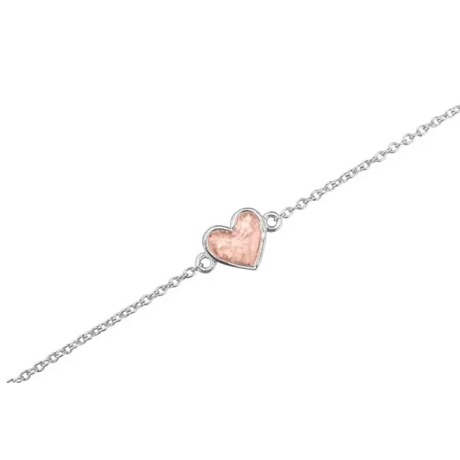 Ketting armband as dames met hart