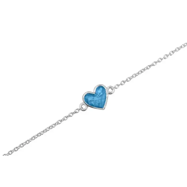 Ketting armband as dames met hart