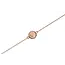Armband dames met rond asgedeelte