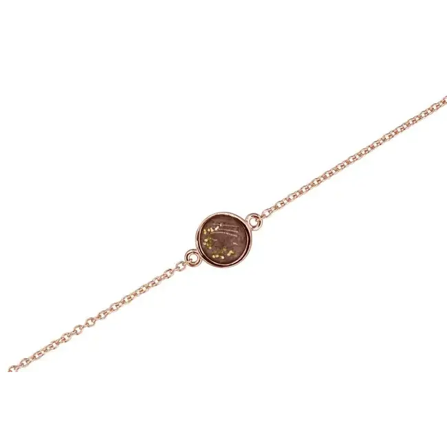 Armband dames met rond asgedeelte