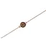 Armband dames met rond asgedeelte