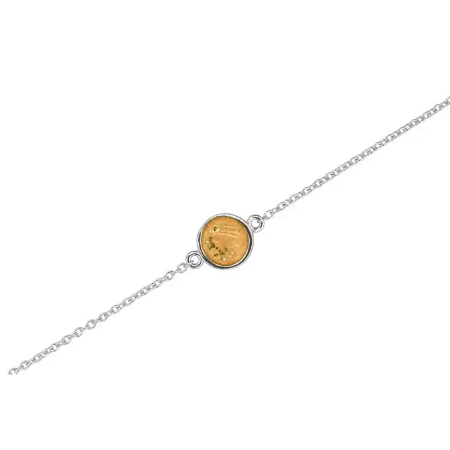 Armband dames met rond asgedeelte