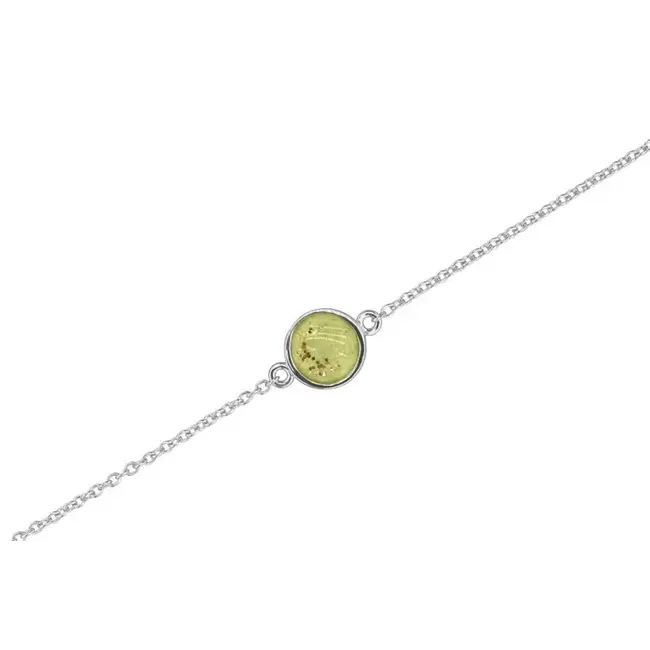 Armband dames met rond asgedeelte