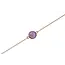 Armband dames met rond asgedeelte