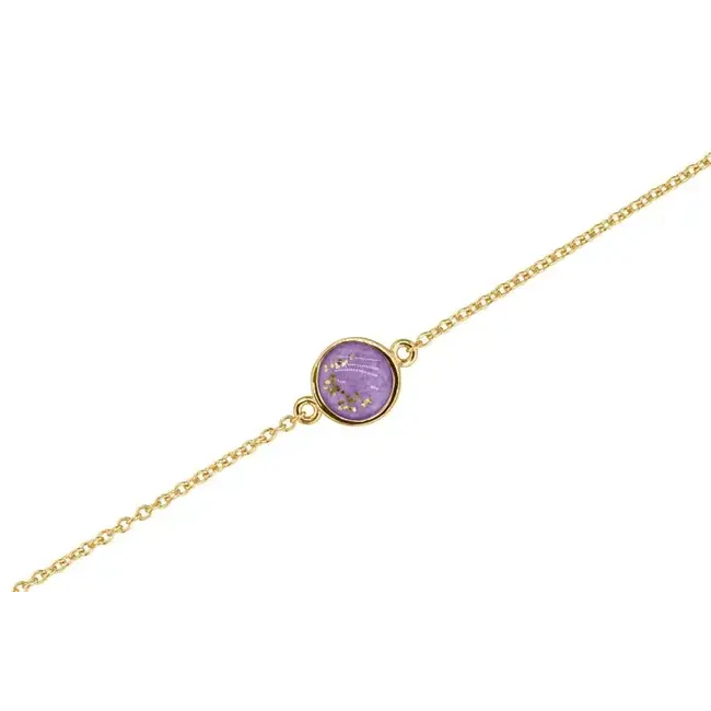 Armband dames met rond asgedeelte