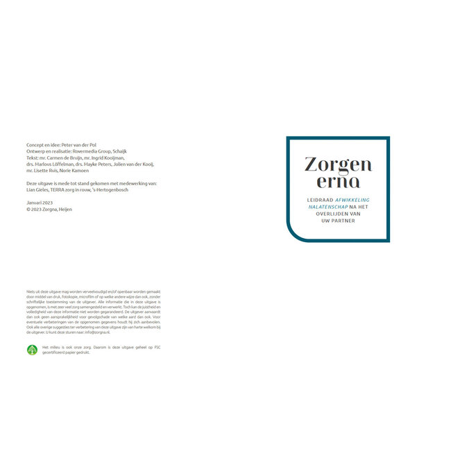 Zorgen erna - partner - Boek