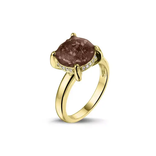 As ring met klauwzetting