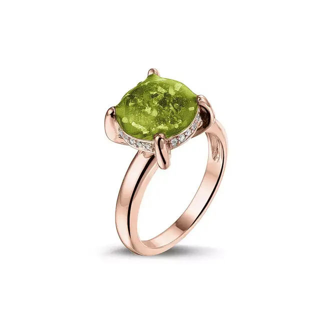 As ring met klauwzetting