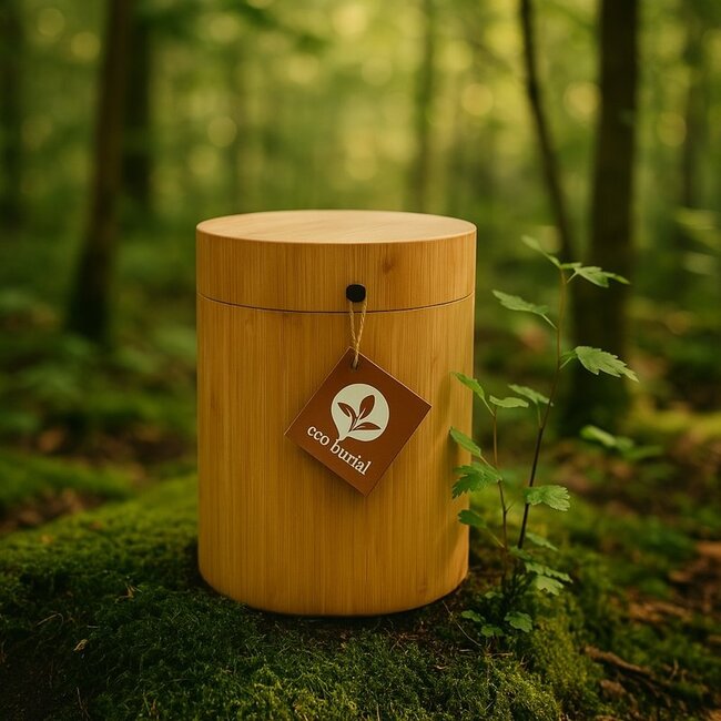Bamboe urn Eco Burial™