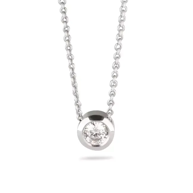 Edelsteen ketting- ashanger