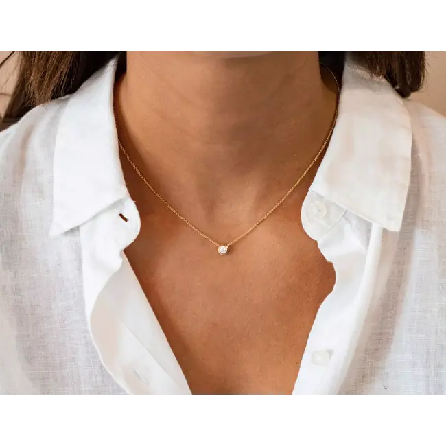 Edelsteen ketting- ashanger