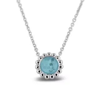 See You gedenksieraden Ronde bubbelketting - ashanger