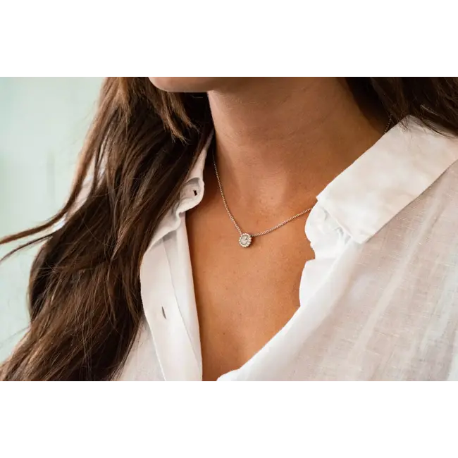 Ronde bubbelketting - ashanger