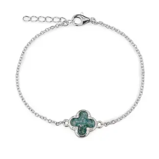 See You gedenksieraden Klaver armband as dames