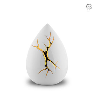 Keramische medium urn Kintsugi