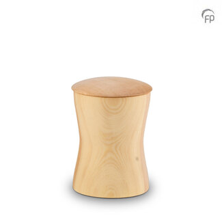 Houten mini urn
