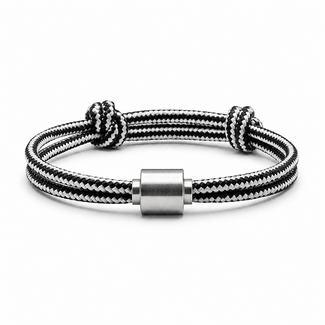 Tadblu Ever noble herenarmband met ashouder edelstaal