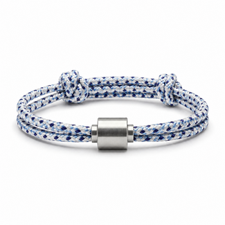 Tadblu Ever True herenarmband met edelstalen ashouder
