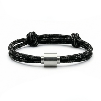 Tadblu Ever Pure herenarmband met edelstalen ashouder