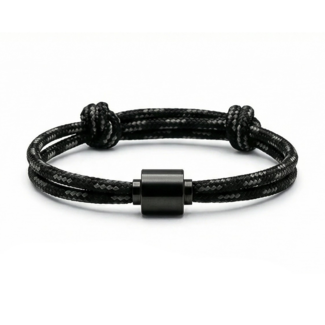 Tadblu Ever Pure herenarmband met ashouder black edition