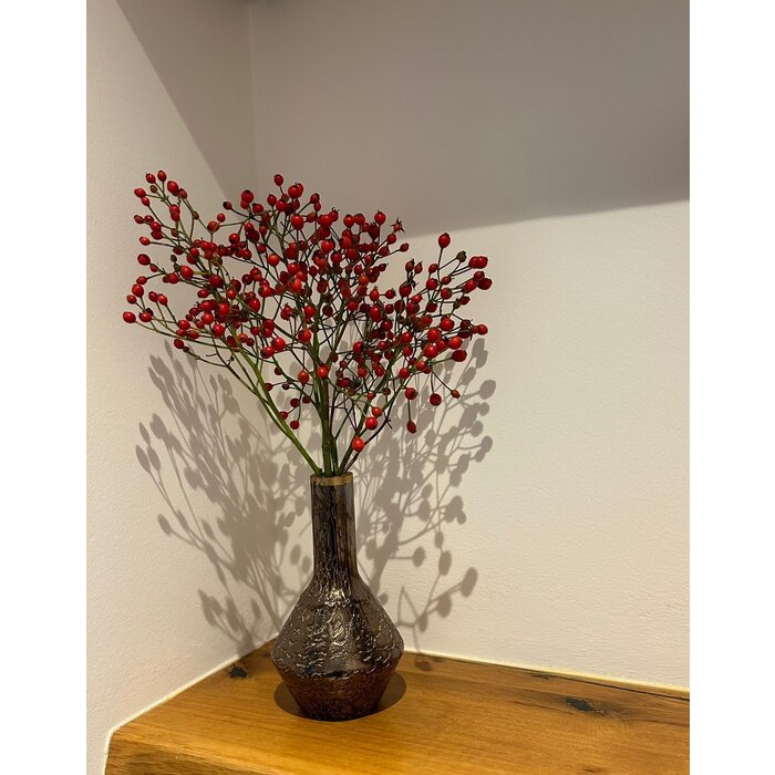 Hagebuttenzweige – 40cm, rote Hagebutte