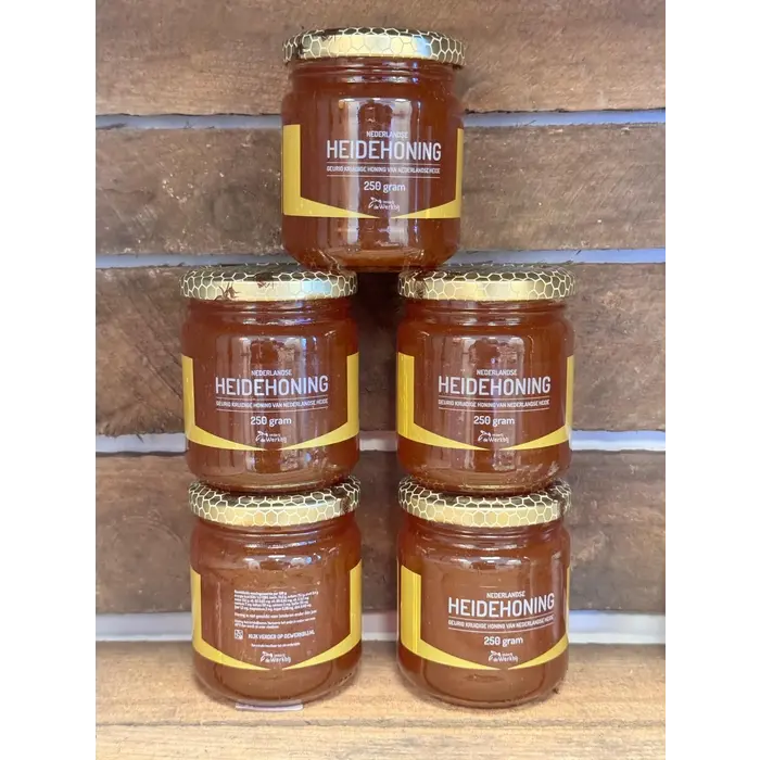 Holländischer Heidehonig – Glas 250 Gramm Holländischer Heidehonig – Glas 250 Gramm