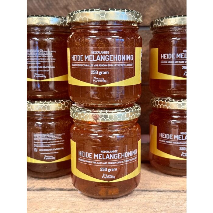 Holländisches Heidehonigmischung - glas 250 Gramm