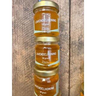 Lavendelhonig - Glas 50 Gramm