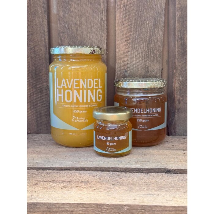 Lavendelhonig - Glas 50 Gramm