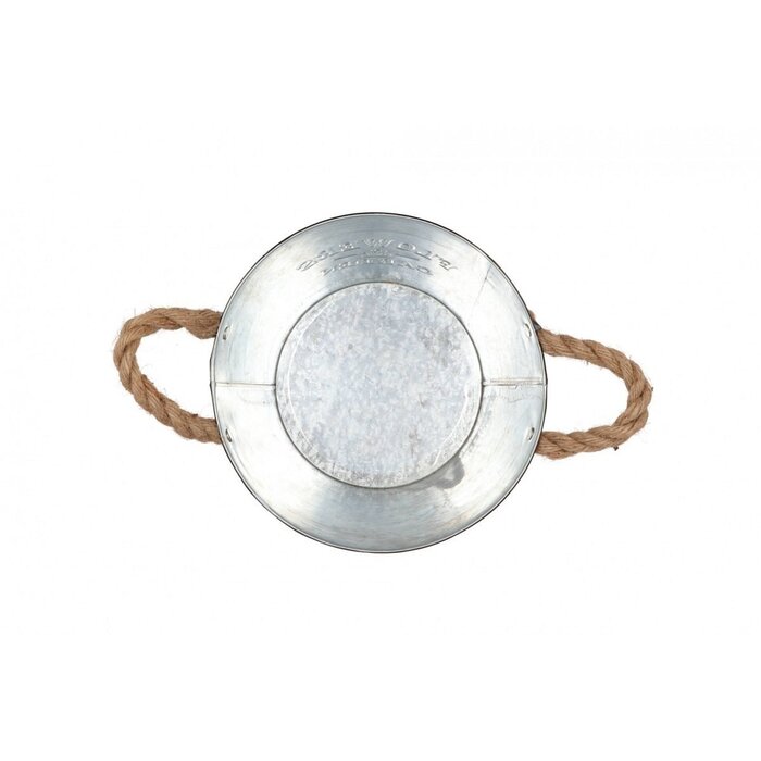 Zinkblumentoph mit Ohren 22x16cm