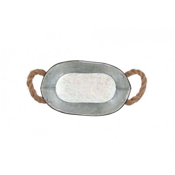 Zinkblumentopf 21x13x10cm