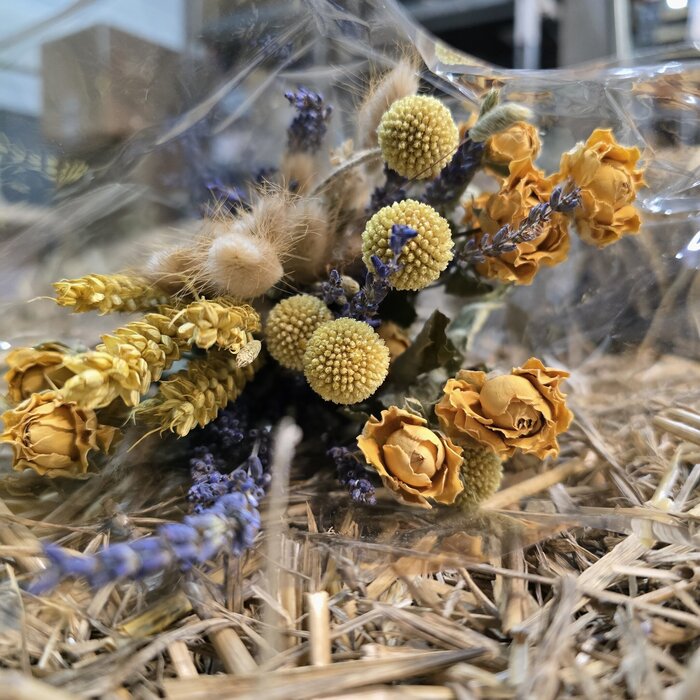 Trockenblumenstrauß Lavendel