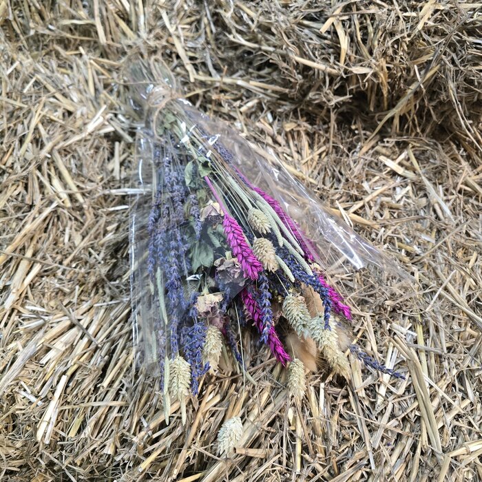 Trockenblumenstrauß Lavendel