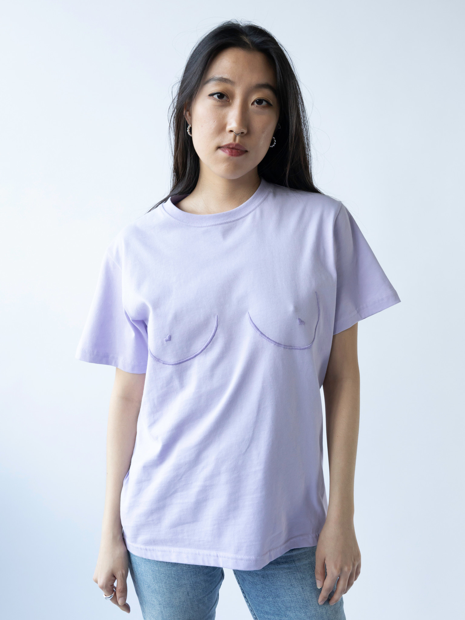 T.I.T.S. TITSSHIRT LILAC